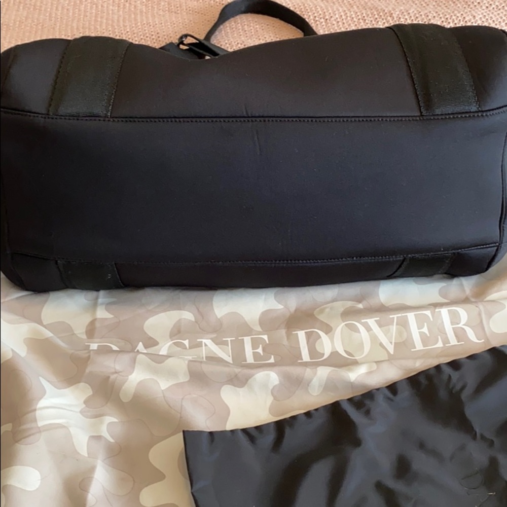 Dagne Dover Black Nylon Tote with Wristlet - Picture 5 of 6